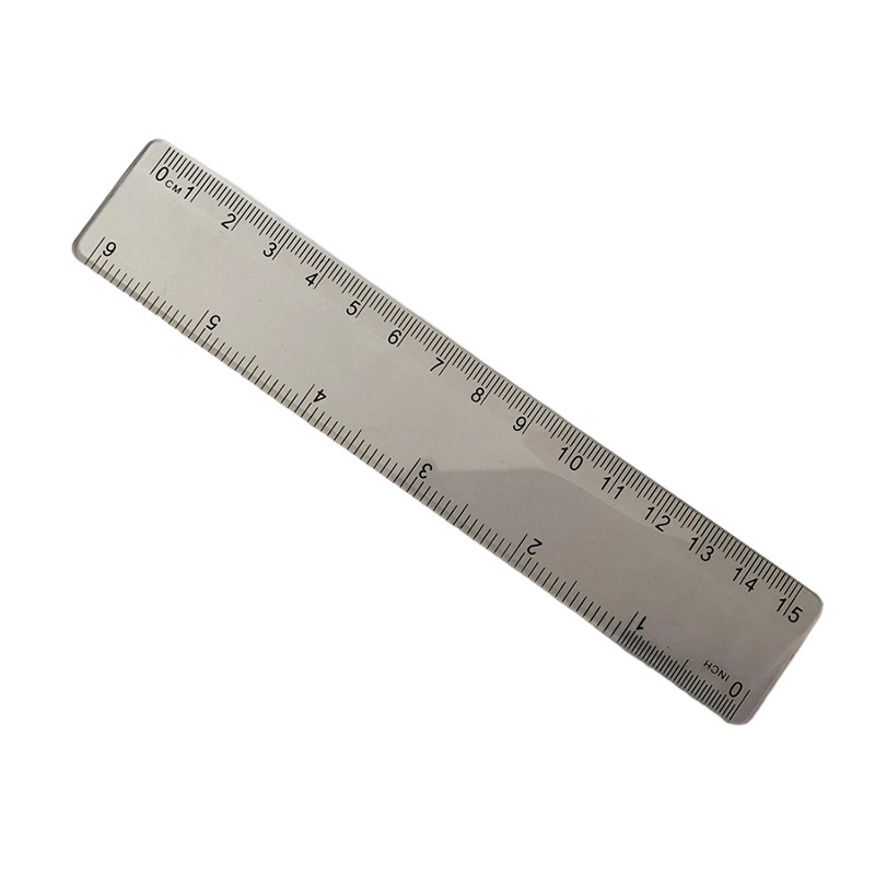 LVYING LY023 plastično ravnalo, model LY023, 9 g, centimetarsko ravnalo, mogućnost prilagođenog logotipa