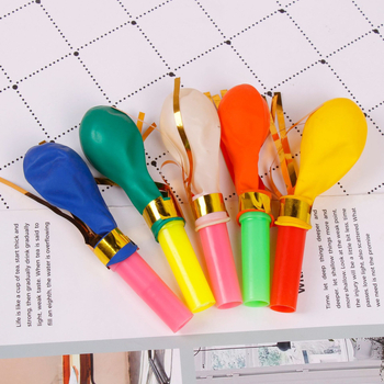 Latex balon s zviždaljkom, okrugli oblik, bez otisnutog loga, više specifikacija