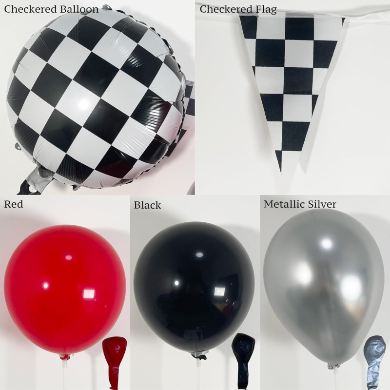 126 komada balona za luk – latex dekorativni baloni, okrugli oblik, mogućnost ispisa logotipa