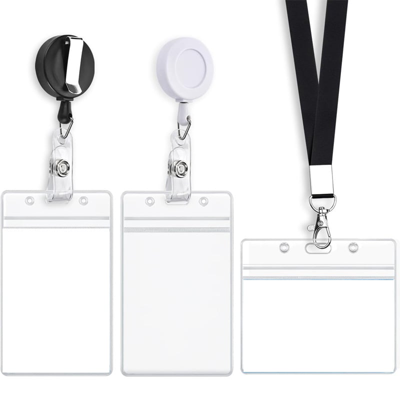 Prozirni PVC držač kartice, kartični džep, moderan minimalistički stil