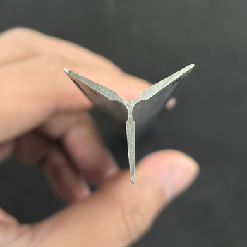 Τριγωνικός μεταλλικός χάρακας μέτρησης με έξι κλίμακες κράματος για ακριβές σχέδιο