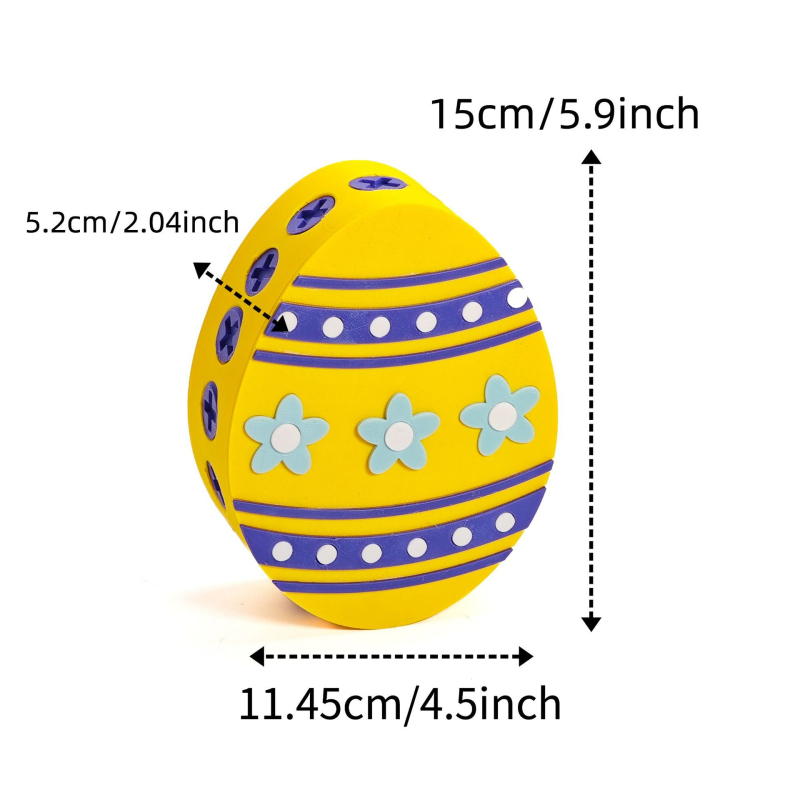 Uskrsno jaje - 3D ispisana igračka ukras, PLA, model igračka, stil: moderan, oblik: simuliran