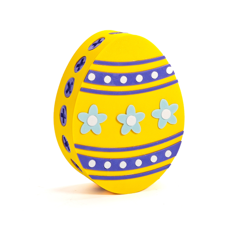 Uskrsno jaje - 3D ispisana igračka ukras, PLA, model igračka, stil: moderan, oblik: simuliran