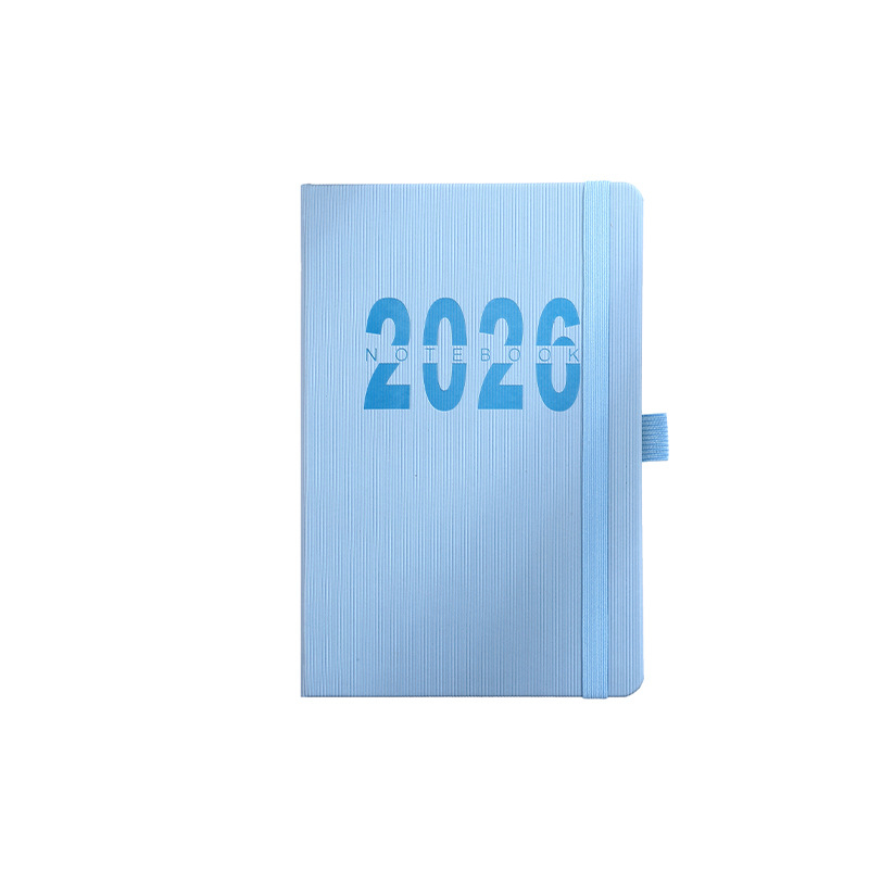 Knjiga za zapise s PU koricom, žično uvezivanje, Dowling papir, 80 g/m², 300–400 stranica