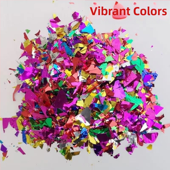 Πλαστικός κιτ διακόσμησης γάμου με παγιέτες για μπαλόνια, μάρκα Happy in red