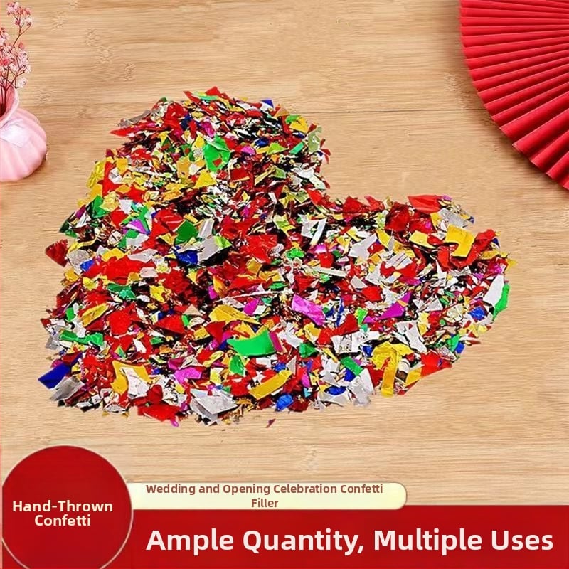 Πλαστικός κιτ διακόσμησης γάμου με παγιέτες για μπαλόνια, μάρκα Happy in red