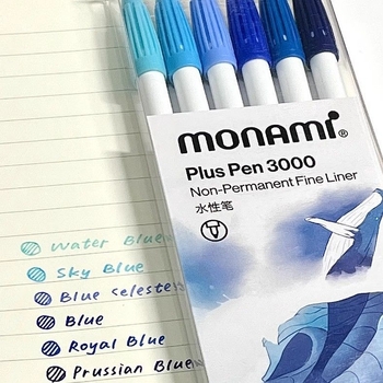 Mu Nami Frozen 3000 Σετ στυλό – πλαστικό περίβλημα, καπάκι, συσκευασία σε κουτί