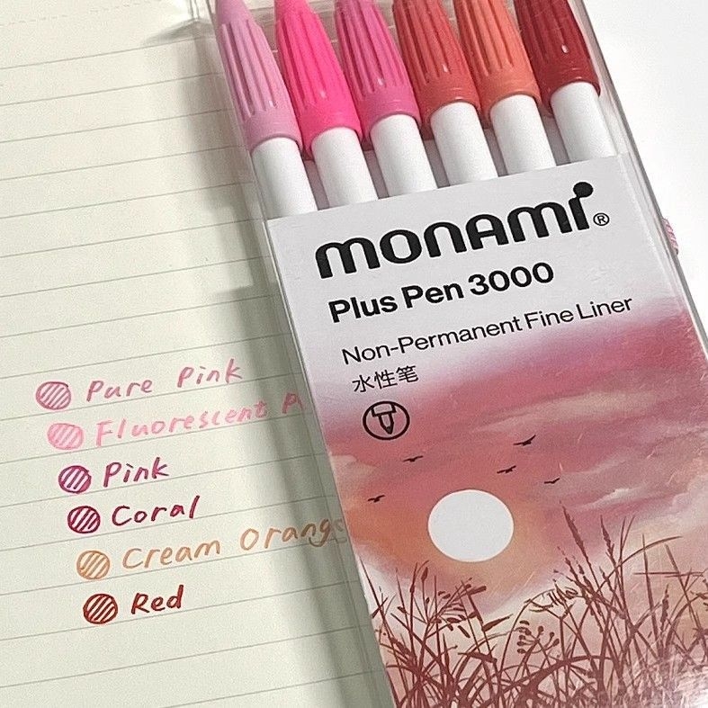 Mu Nami Frozen 3000 Σετ στυλό – πλαστικό περίβλημα, καπάκι, συσκευασία σε κουτί