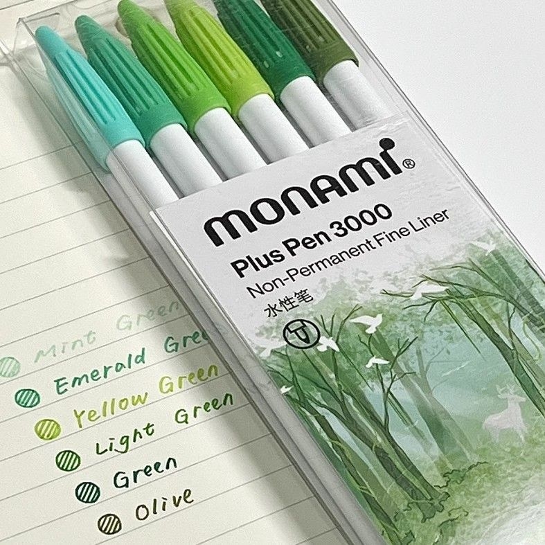 Mu Nami Frozen 3000 Σετ στυλό – πλαστικό περίβλημα, καπάκι, συσκευασία σε κουτί