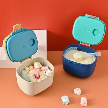 Kutija za bebin prah mlijeko – dvostruki sloj, hermetički zatvoren protiv vlage, velika kapacitet, model 823, pogodna za novorođenčad do 3 godine