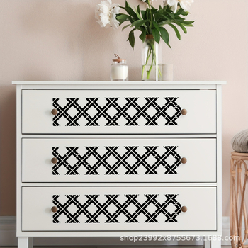 Set šablona za crtanje na zidu, ponovno upotrebljive PET plastične šablone, 20 komada