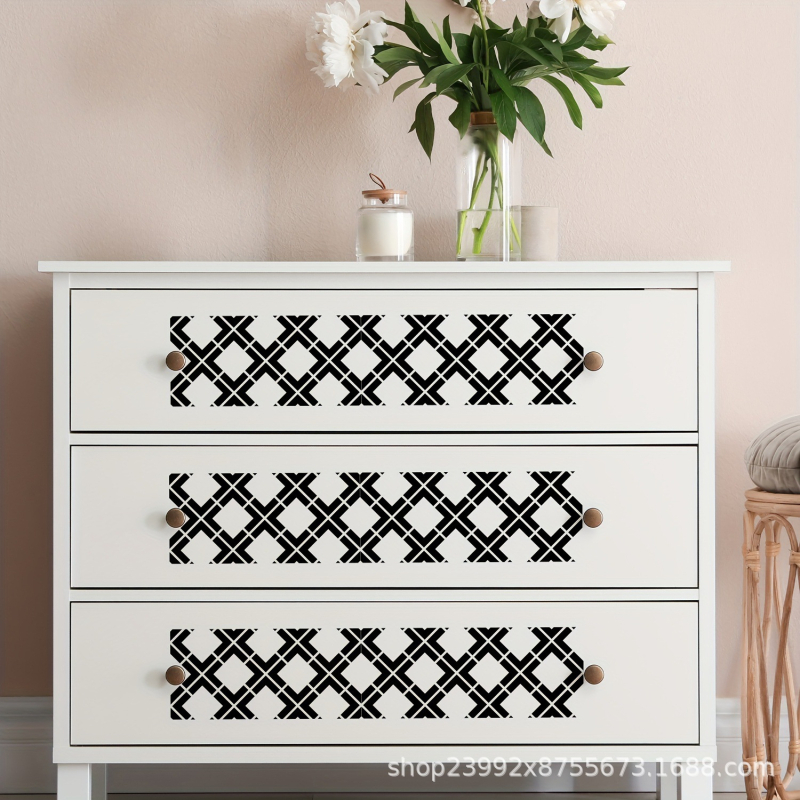 Set šablona za crtanje na zidu, ponovno upotrebljive PET plastične šablone, 20 komada