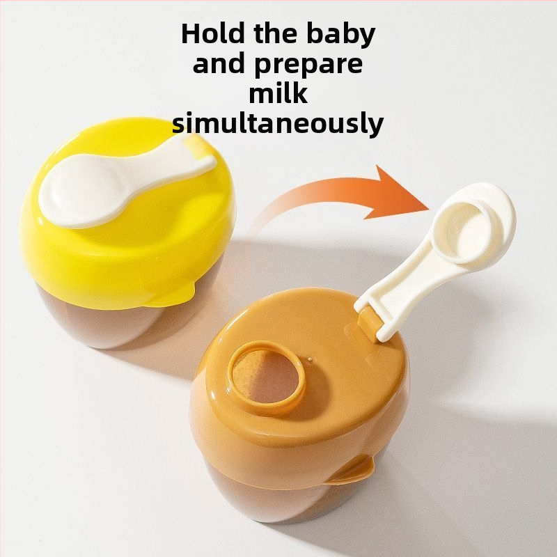 Golden Boy Baby prenosna kutija za mlijeko u prahu za putovanja — jednokratna porcija, hermetički zatvarajući spremnik, prehrambene kvalitete, za novorođenčad do 2 godine