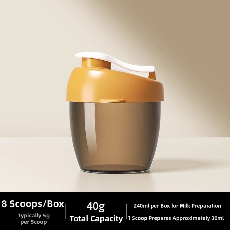 Golden Boy Baby prenosna kutija za mlijeko u prahu za putovanja — jednokratna porcija, hermetički zatvarajući spremnik, prehrambene kvalitete, za novorođenčad do 2 godine