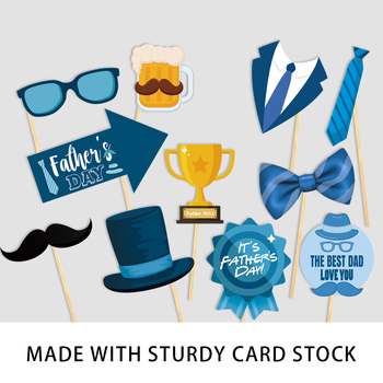 Fotorekviziti za Dan oca – Baiya, papir, dekoracija, rekviziti za postavljanje scene