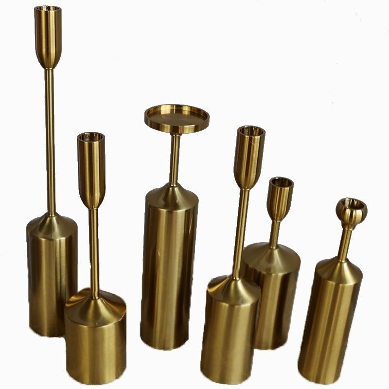 Chagnyi svijećnjaci za vjenčanje od kovanog željeza, šest dijelova, europski stil