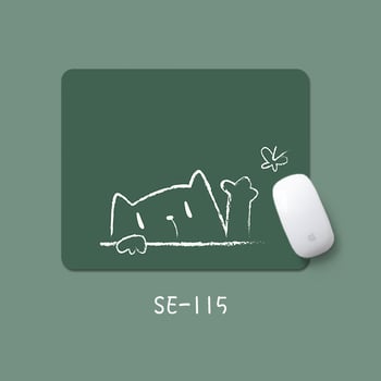 Mišja podloga s protukliznom površinom, podrška zapešća, gumeni materijal, crtani dizajn