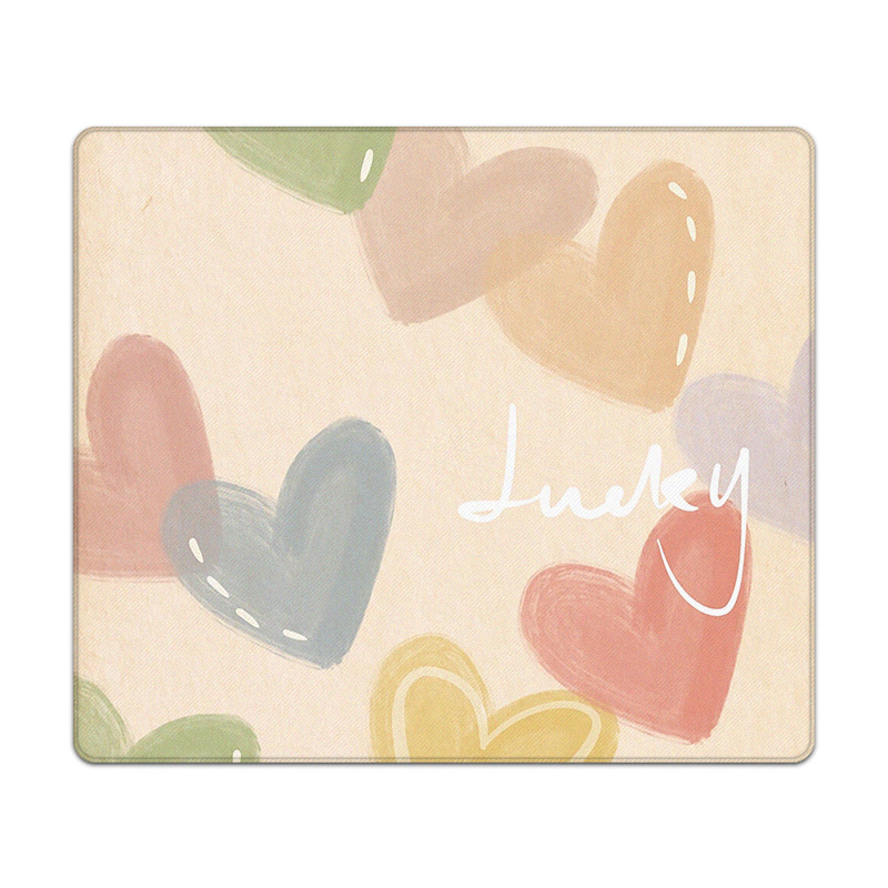 Mišja podloga s protukliznom površinom, podrška zapešća, gumeni materijal, crtani dizajn