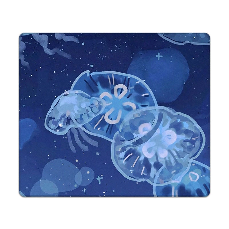 Mišja podloga s protukliznom površinom, podrška zapešća, gumeni materijal, crtani dizajn