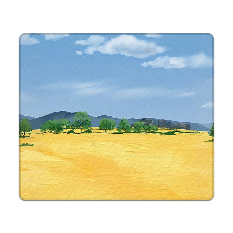 Mišja podloga s protukliznom površinom, podrška zapešća, gumeni materijal, crtani dizajn