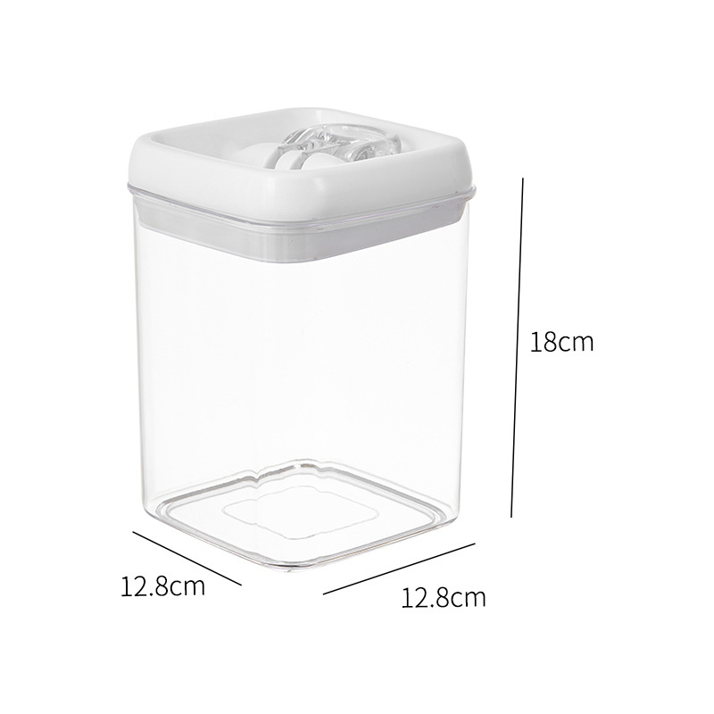 Plastična kvadratna kutija za hranu, modern i jednostavan stil, mogućnost prilagodbe