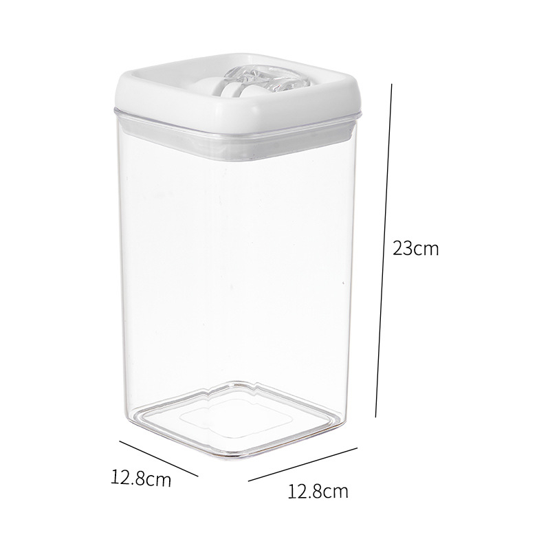 Plastična kvadratna kutija za hranu, modern i jednostavan stil, mogućnost prilagodbe