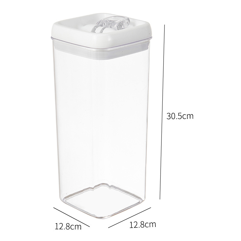 Plastična kvadratna kutija za hranu, modern i jednostavan stil, mogućnost prilagodbe