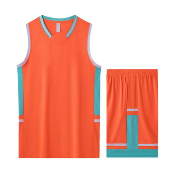 Персонализиран баскетболен комплект за деца – унисекс полиестерен дрес и жилетка, подходящ за лято, пролет и есен