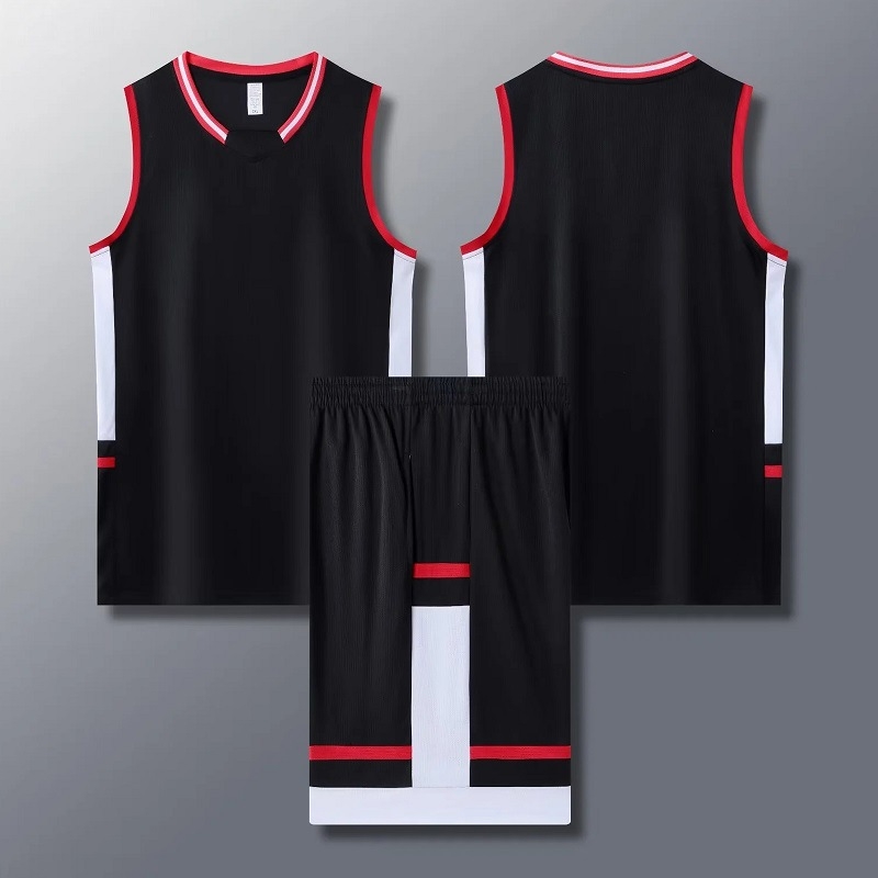 Персонализиран баскетболен комплект за деца – унисекс полиестерен дрес и жилетка, подходящ за лято, пролет и есен