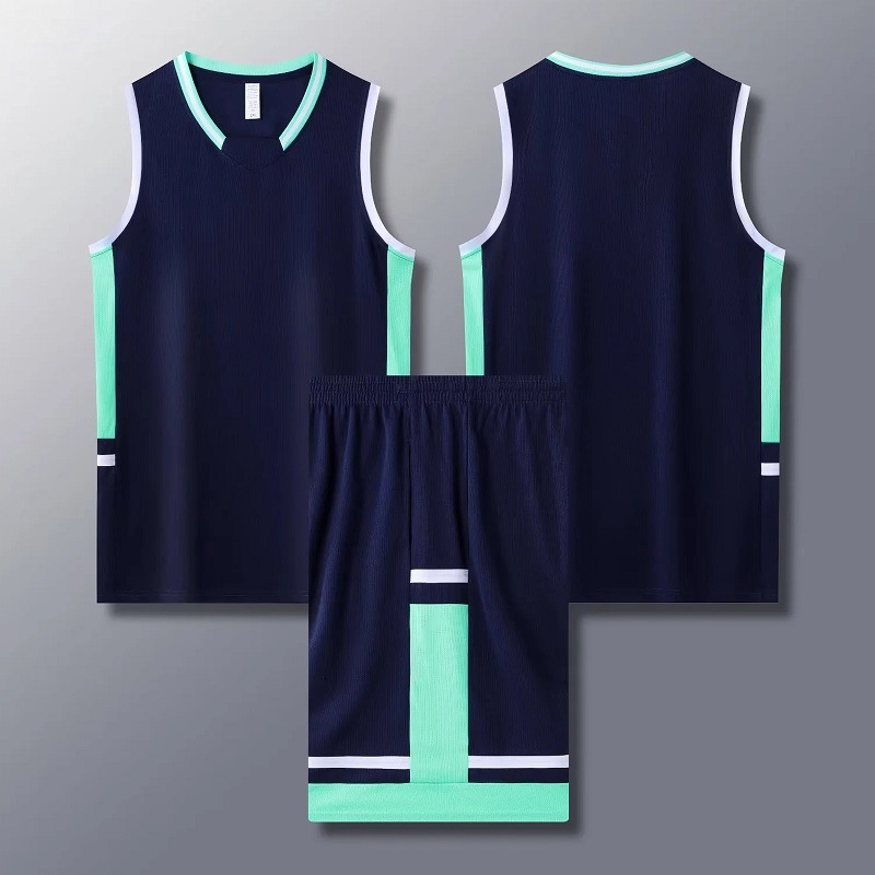 Персонализиран баскетболен комплект за деца – унисекс полиестерен дрес и жилетка, подходящ за лято, пролет и есен