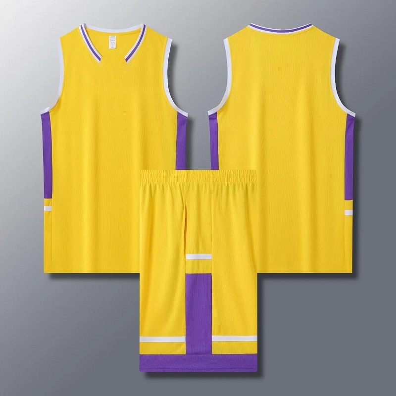 Персонализиран баскетболен комплект за деца – унисекс полиестерен дрес и жилетка, подходящ за лято, пролет и есен