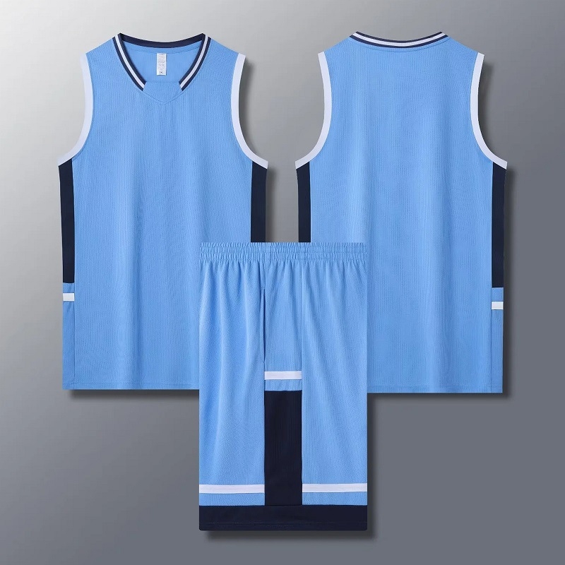 Персонализиран баскетболен комплект за деца – унисекс полиестерен дрес и жилетка, подходящ за лято, пролет и есен