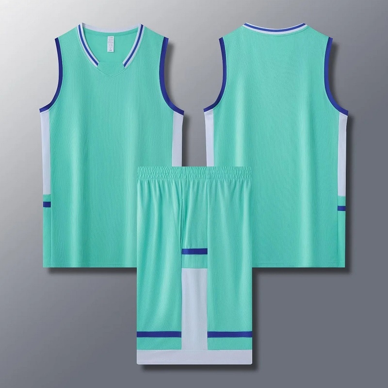 Персонализиран баскетболен комплект за деца – унисекс полиестерен дрес и жилетка, подходящ за лято, пролет и есен