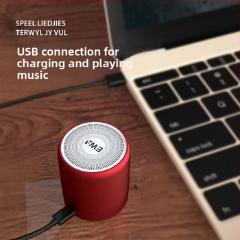 Bluetooth reproduktor A107 – prenosný bezdrôtový zvuk, Bluetooth 5.0, 5W, IPX5, 100Hz-20kHz, dosah 15m