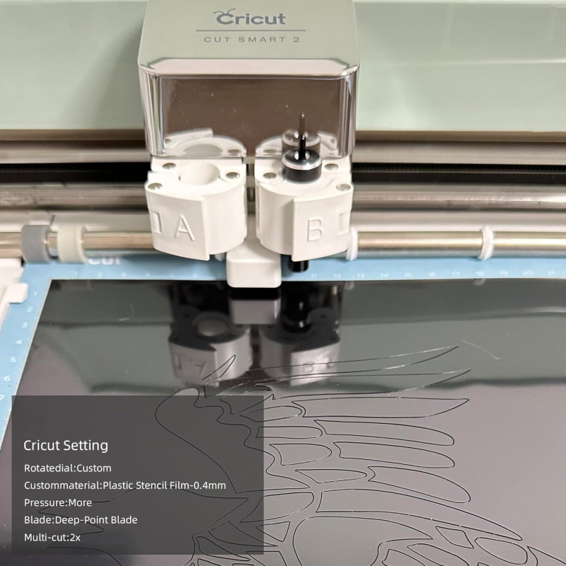 PET prazna šablona za crtanje i tisak s izrezima; poklon za prijatelje i djecu; pogodan za Božić, Dan zaljubljenih i Halloween