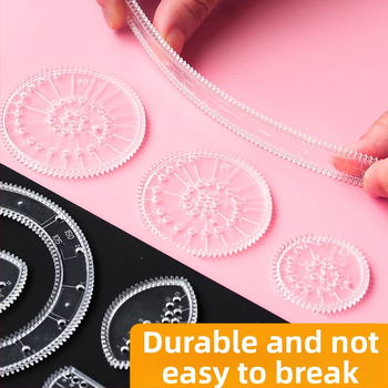 Višefunkcionalni set ravnala za djecu – edukativni kaleidoskop puzzle, čarobni kreativni set, šablone za ručno pisani novinski list i dječje crteže