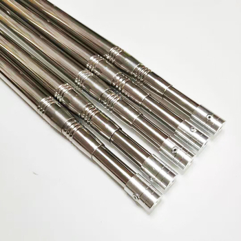 Pole de plasă telescopic din oțel inoxidabil, reglabil pentru poziționare, pentru cules fructe de la înălțime și pescuit, multifuncțional