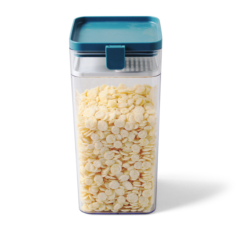 Efanson kutija za čuvanje hrane, četvrtasta, otporna na vlagu, materijali ABS+AS+PP+silika gel, kapacitet 800–1000 ml, moderni minimalistički stil