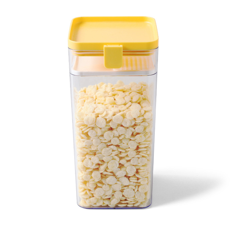 Efanson kutija za čuvanje hrane, četvrtasta, otporna na vlagu, materijali ABS+AS+PP+silika gel, kapacitet 800–1000 ml, moderni minimalistički stil
