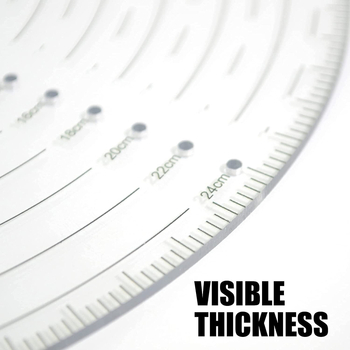 Σετ ακρυλικών χάρακων, μοντέλο Kingdow-098, Υλικό: ακρυλικό, Μορφή: σετ χάρακων, Προδιαγραφές XY-045, Καθαρό βάρος: 136 g