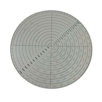 Σετ ακρυλικών χάρακων, μοντέλο Kingdow-098, Υλικό: ακρυλικό, Μορφή: σετ χάρακων, Προδιαγραφές XY-045, Καθαρό βάρος: 136 g