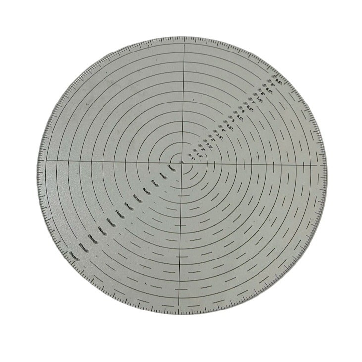 Σετ ακρυλικών χάρακων, μοντέλο Kingdow-098, Υλικό: ακρυλικό, Μορφή: σετ χάρακων, Προδιαγραφές XY-045, Καθαρό βάρος: 136 g