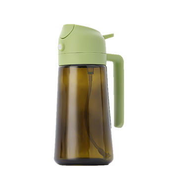 Staklena boca za ulje Jie Liang Glass | Dvostruki kuhinjski sprej, pritisnite za raspršivanje, moderan minimalistički stil, tiskano logo