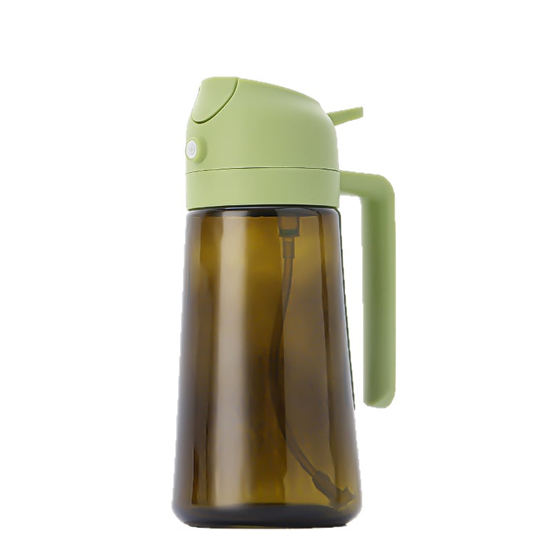 Staklena boca za ulje Jie Liang Glass | Dvostruki kuhinjski sprej, pritisnite za raspršivanje, moderan minimalistički stil, tiskano logo