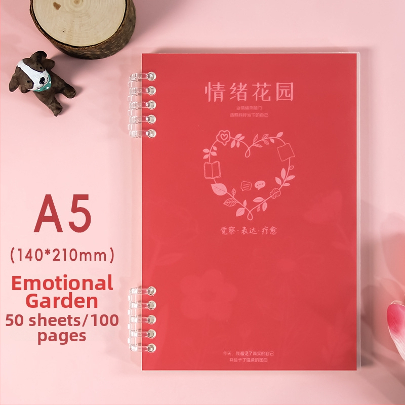 Bilježnica Gao xiaoqi — Labav spoj, PP korica, Dowling papir, 120 g, 100–200 stranica, Kreativan stil