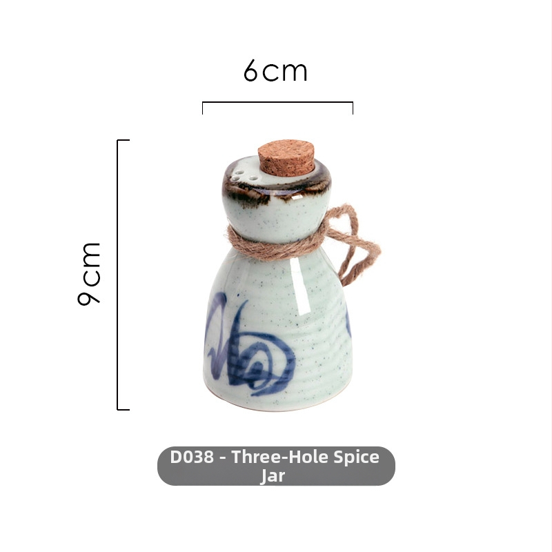 Set posuda za začine Three-point Ceramic – japanski stil, keramički, tekući začini, prilagodljivo
