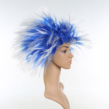 Perucă Cosplay – Stil Anime, Împletire Manuală, Model XL-01046-CWF, Material Păr K silk/P Silk