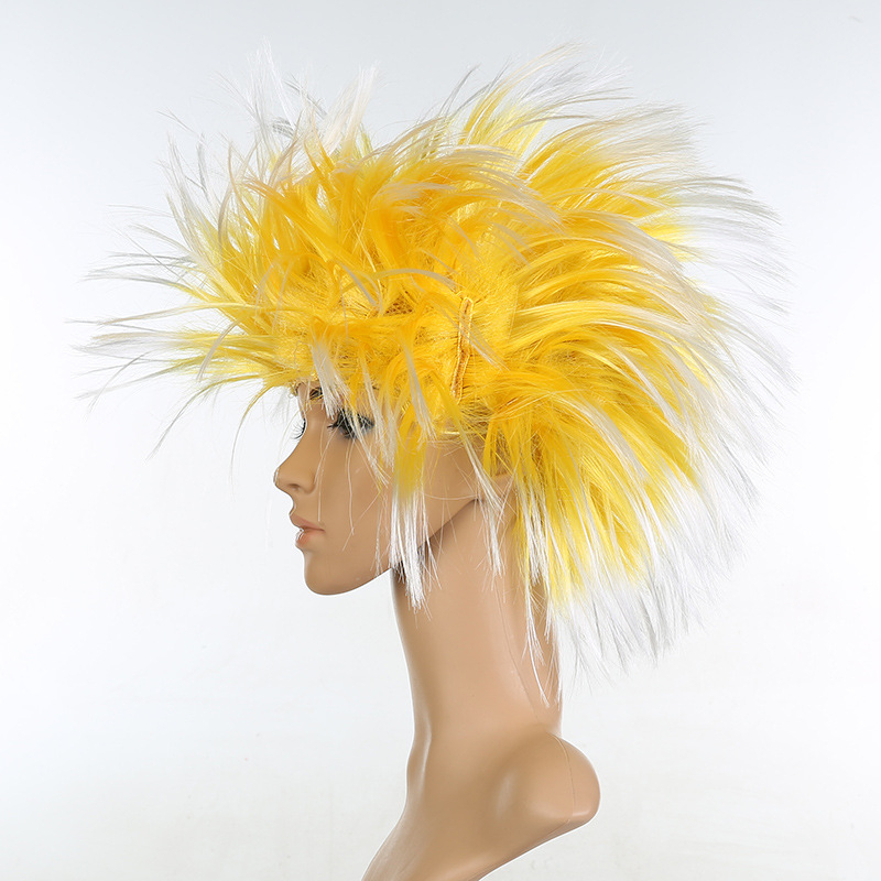 Perucă Cosplay – Stil Anime, Împletire Manuală, Model XL-01046-CWF, Material Păr K silk/P Silk