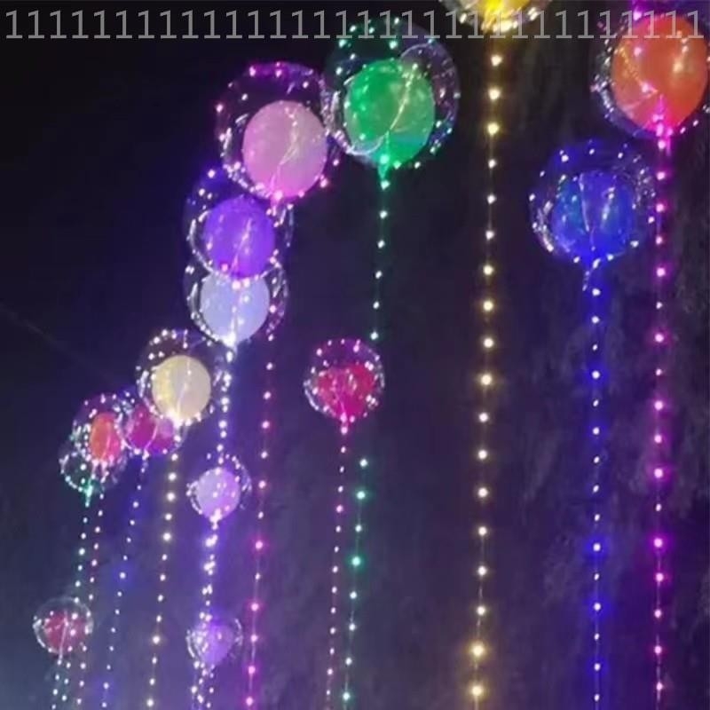 Balon s LED osvjetljenjem; Materijal: aluminijska folija; Vrsta balona: latex balon; Oblik: crtani lik životinje/izvanzemaljac; Marka: druga; IP dozvola: Ne