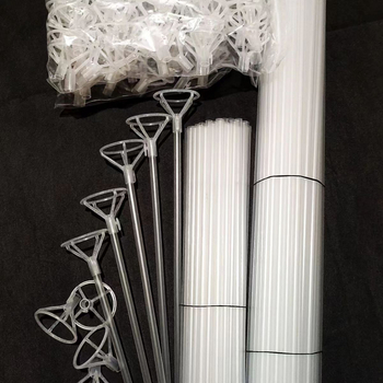 Set balon štapića, papirni materijal, duga papirna traka, za pod balone